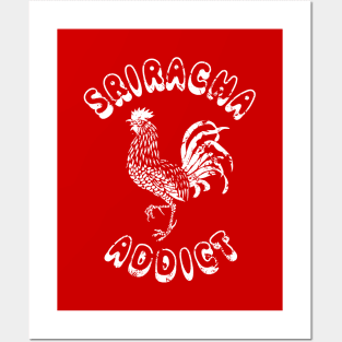 Sriracha Addict {Vintage} Posters and Art